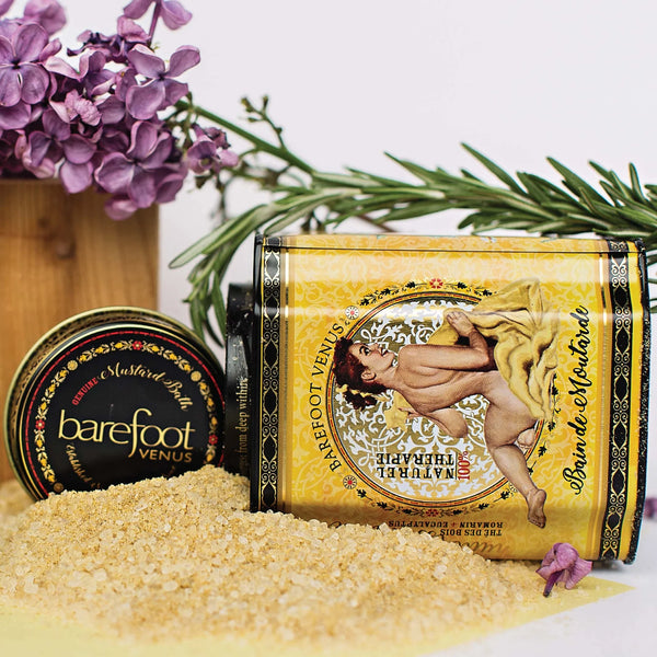 BAIN THÉRAPEUTIQUE BAREFOOT "100% NATURAL MUSTARD" 480G