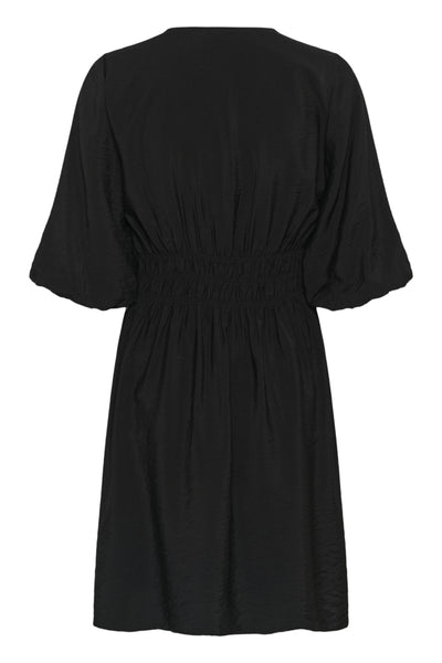 ROBE KAFFE "NEEMA" BLACK DEEP