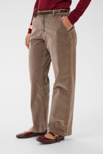 PANTALON CREAM "BRADY CORDUROY" BROWN LENTI