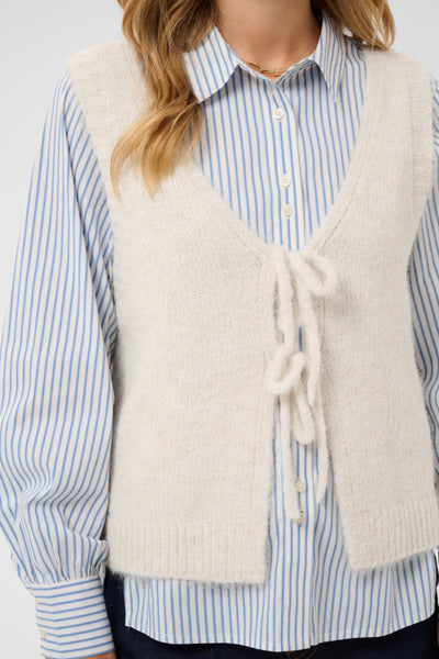 VESTE CREAM "CLADINE" OATMEAL