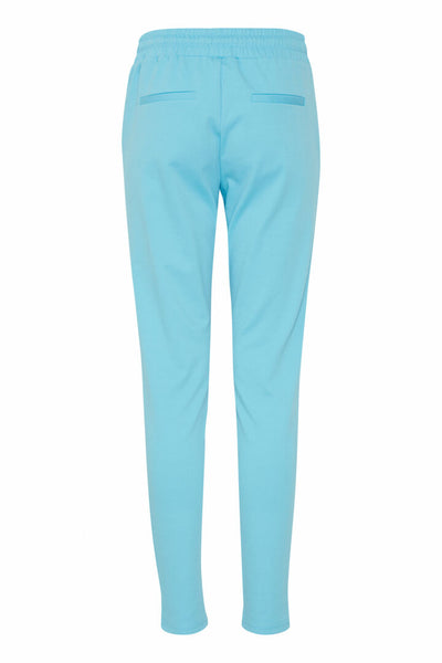 PANTALON ICHI "KATE" BLUE GROTTO