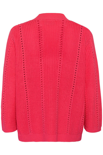 CHANDAIL TRICOT KAFFE "LORRI" RASPBERRY