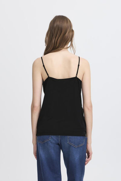 CAMISOLE ICHI "LIKE" BLACK