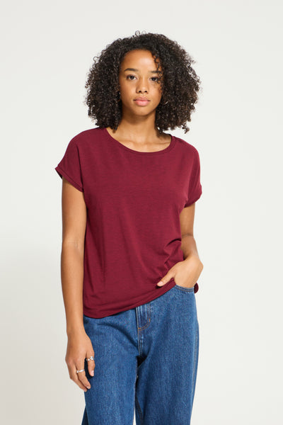 T-SHIRT ICHI "REBELLY" ZINFANDEL