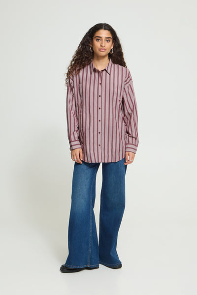 CHEMISE ICHI "FLUCA" RHODODEN