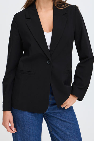 VESTON B.YOUNG "DANTA CL BLAZER" BLACK