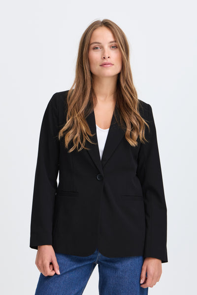 VESTON B.YOUNG "DANTA CL BLAZER" BLACK