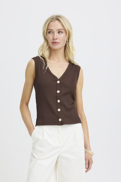 CAMISOLE B.YOUNG "RUBINA" FRENCH ROAST