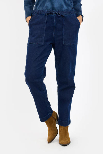 PANTALON JENSEN "JOGGER" MEDIUM BLUE DENIM (219312)