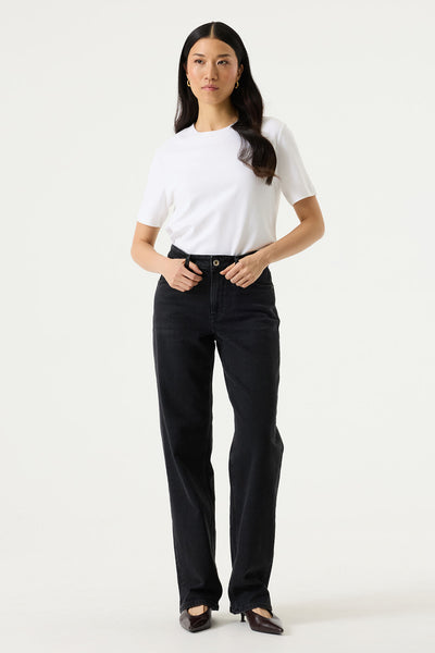 JEANS GARCIA "CELIA STRAIGHT" BLACK (251)