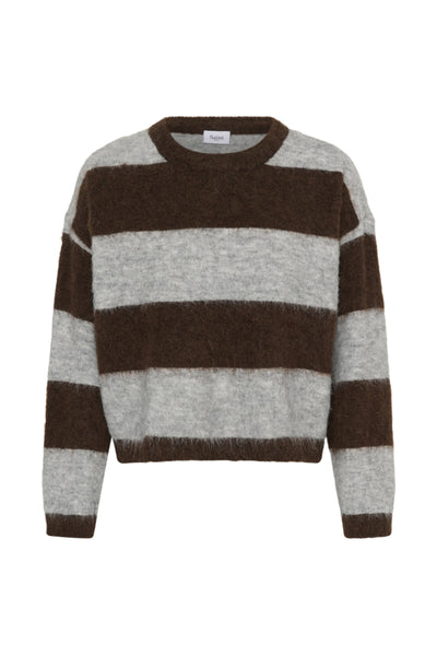 CHANDAIL SAINT-TROPEZ "TAYZIE" CHOCOLATE GREY MELANGE (30515375)