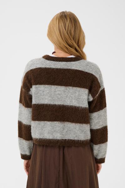 CHANDAIL SAINT-TROPEZ "TAYZIE" CHOCOLATE GREY MELANGE (30515375)