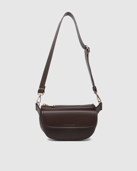 SAC - CEINTURE LOUENHIDE "LOLA CHOCOLATE