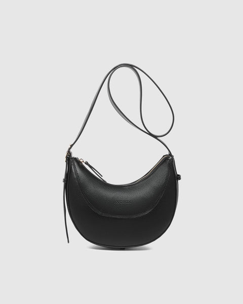 SAC À BANDOULIÈRE LOUENHIDE "LANE" BLACK