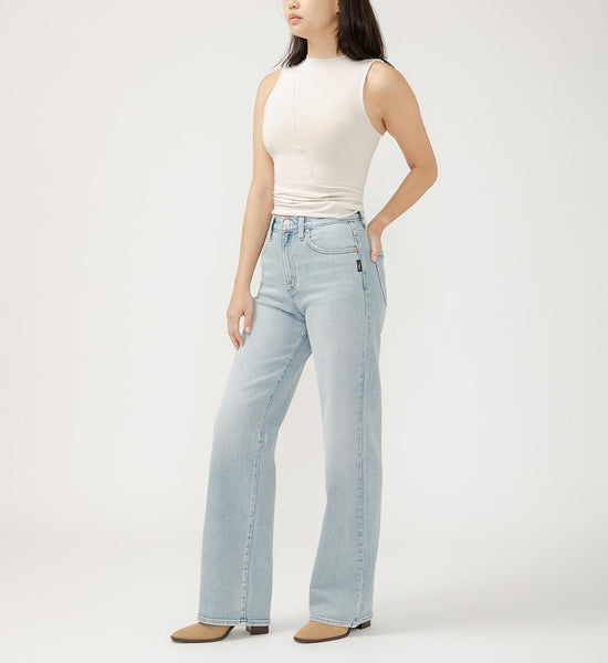 JEANS SILVER "HIGHLY DESIRABLE 33 POUCES" INDIGO 183