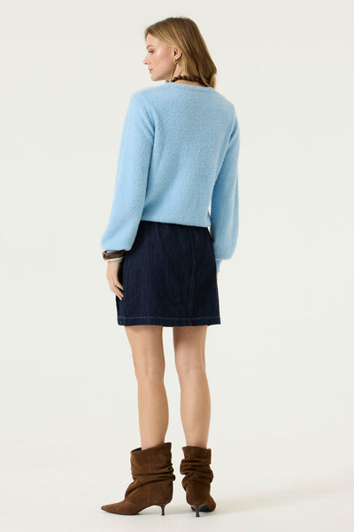CARDIGAN GARCIA "BREEZE BLUE" (U260052)