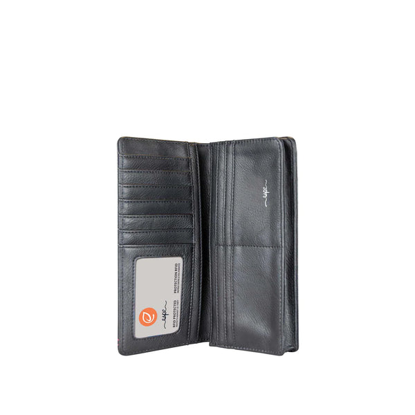 PORTEFEUILLE ESPE  "FOXY" GRIS