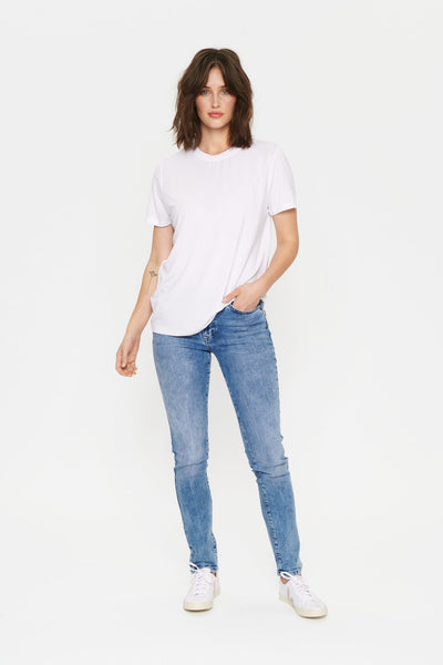 T-SHIRT SAINT-TROPEZ "ADELIA SZ REGULAR" BRIGHT WHITE (30511755)