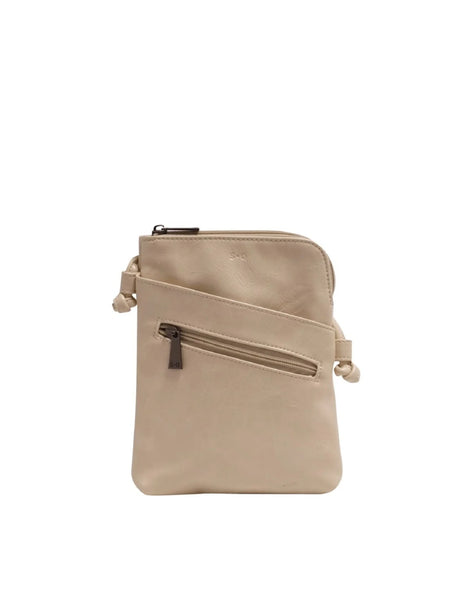 PETIT SAC À BANDOULIÈRE S-Q "HANNAH" ALMOND MILK