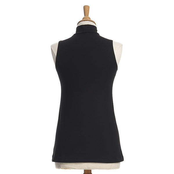 CAMISOLE RIEN NE SE PERD "SATURNE" NOIR