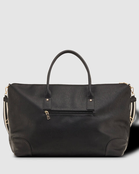 SAC DE VOYAGE LOUENHIDE "ALEXIS STRIPE" BLACK