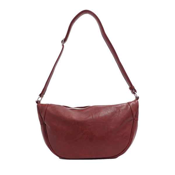 SAC À BANDOULIÈRE S-Q "ARYNA" BURGUNDY