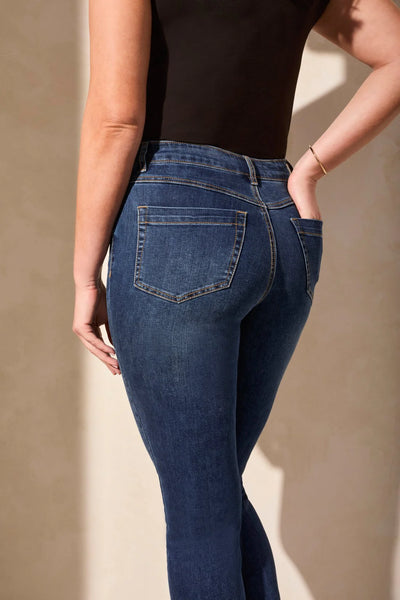 JEANS TRIBAL "AUDREY CROP" STORMY BLUE (57210)