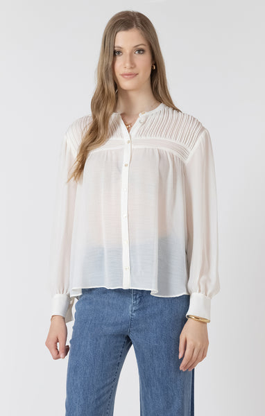 BLOUSE BLACK TAPE "VANILLA" (2723701)