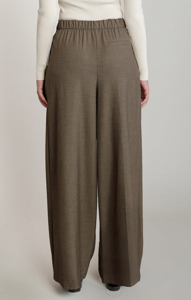 PANTALON DEX "LACET" DK TAUPE (2822714)