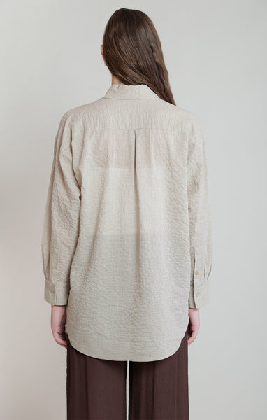 CHEMISE DEX "BEIGE & BROWN" (2823717)