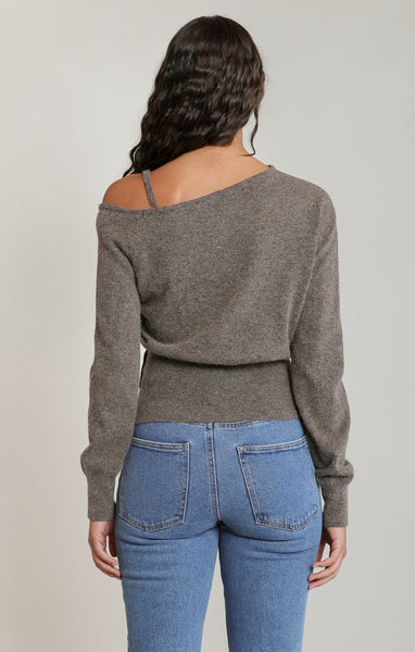 CHANDAIL DEX "OFF SHOULDER" ESPRESSO HEATHER (2827013)