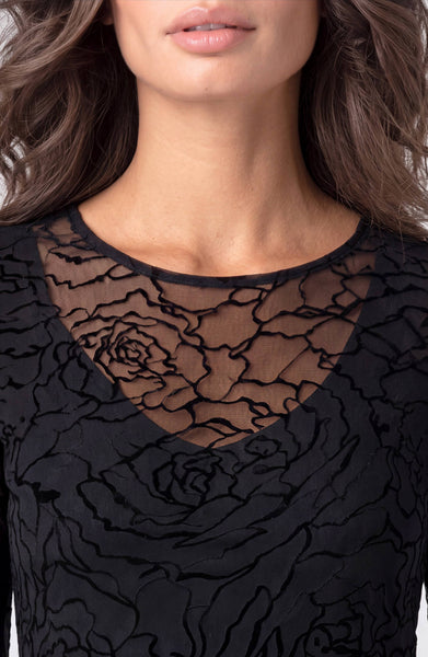 CHANDAIL LIVERPOOL "MESH" BLACK ROSES (LM8L80KB49)