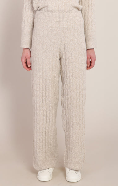 PANTALON ROOM 34 "CABLE" BEIGE (2827753)