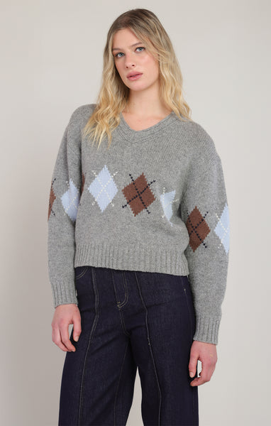 CHANDAIL ROOM 34 "ARGYLE" MEDIUM GREY (2827040)