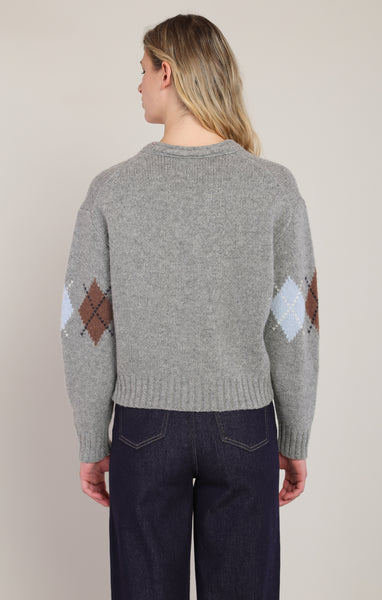 CHANDAIL ROOM 34 "ARGYLE" MEDIUM GREY (2827040)