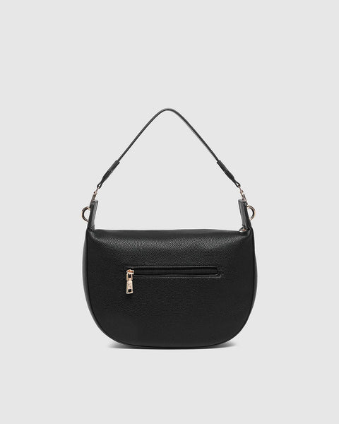 SAC À BANDOULIÈRE LOUENHIDE "GEORGINA" BLACK