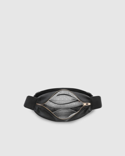 SAC À BANDOULIÈRE LOUENHIDE "GEORGINA" BLACK