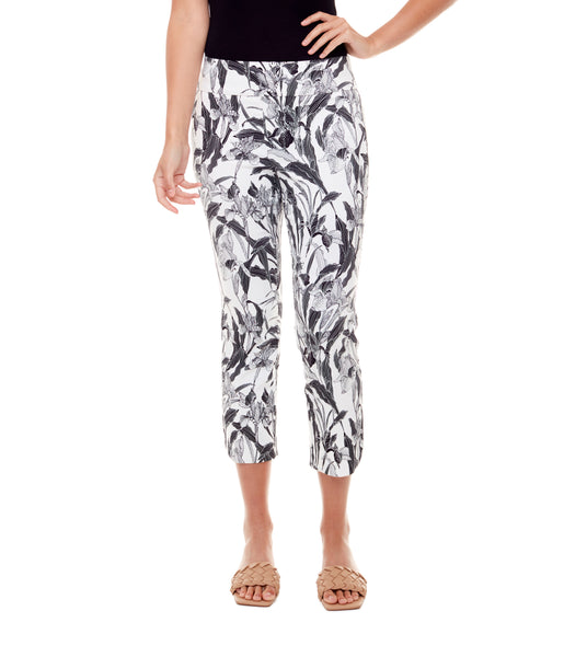 PANTALON CROP UP! "PETAL ORCHID"