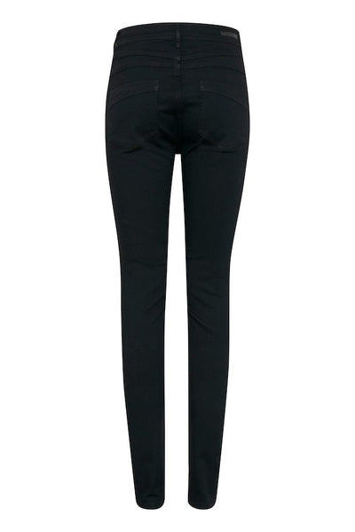 JEANS TAILLE HAUTE B.YOUNG "GELYA" NOIR