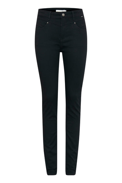 JEANS TAILLE HAUTE B.YOUNG "GELYA" NOIR