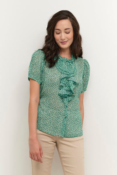 BLOUSE CREAM "KINIA" COLUMBIA DAISY
