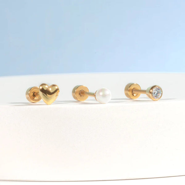 BOUCLES D'OREILLES MIA "VALENE" DORÉ