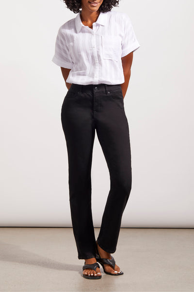 JEANS TRIBAL "SOPHIA CURVY STRAIGHT" NOIR